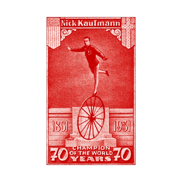 1931 Bicycle Acrobat Champion by historicimage