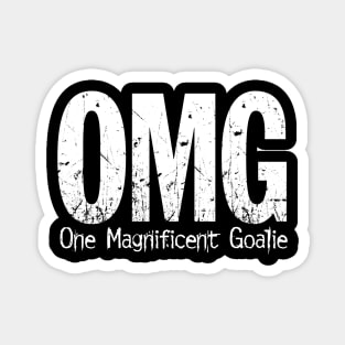 OMG: One Magnificent Goalie (soccer) Magnet