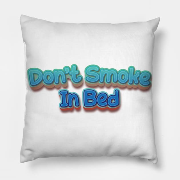 Don't Smoke In Bed (Nina Simone) Pillow by BY TRENDING SYAIF