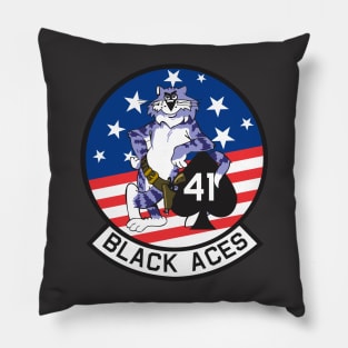 Grumman F-14 Tomcat - Black Aces Pillow