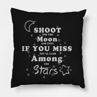 Shoot for the moon Pillow