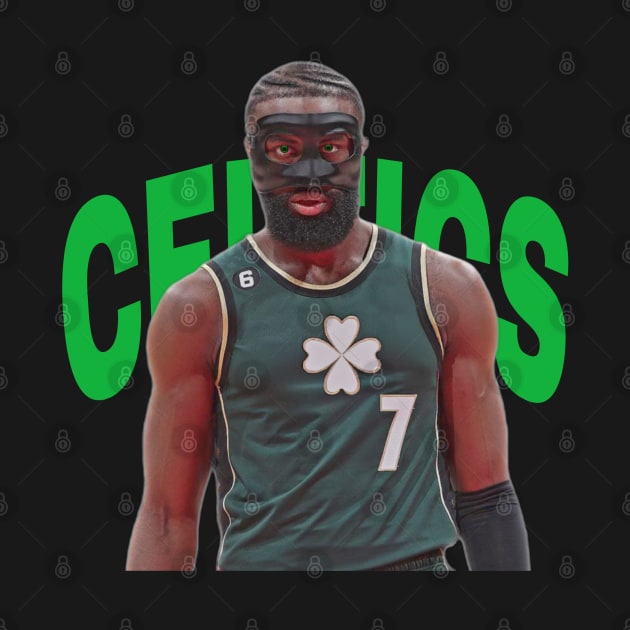 Jaylen Brown masked up by YungBick