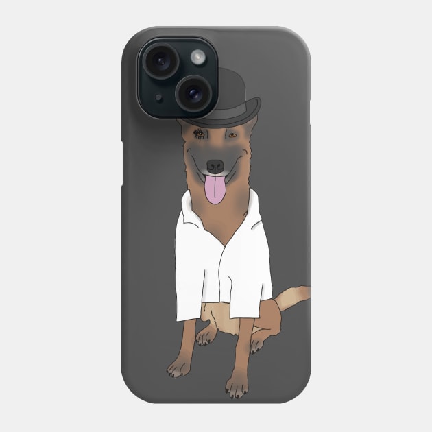 A Clockwork Malinois Phone Case by childofthecorn