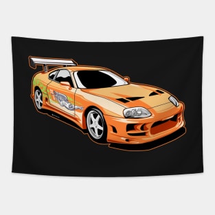 Brian's toyota supra from fast and furious Tapestry