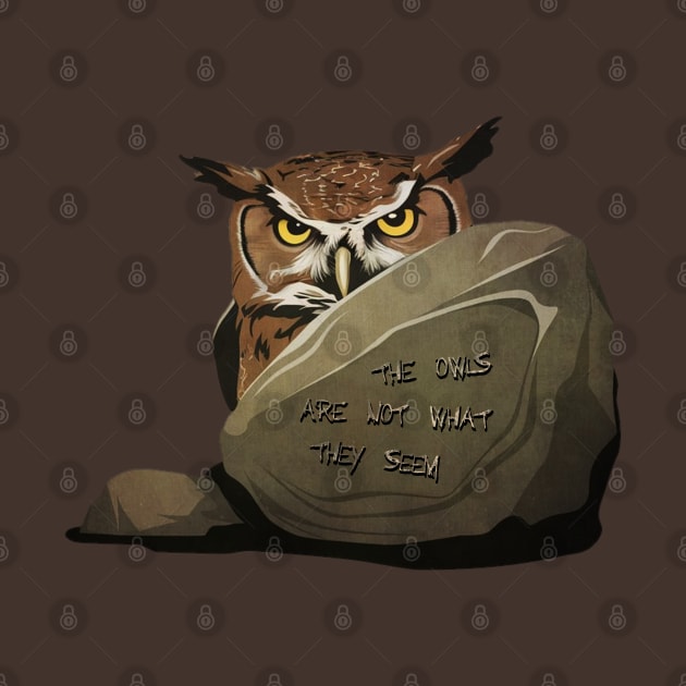 TWIN PEAKS - The Owls Are Not What Them Seem by INLE Designs