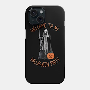 Bruja en Halloween Phone Case