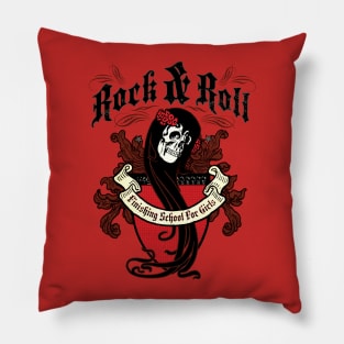 Rock N Roll Finishing School Pillow