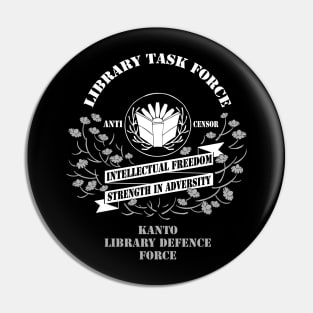 Library Task Force Pin