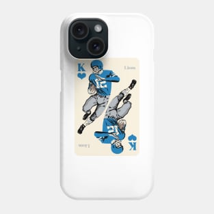 Detroit Lions King of Hearts Phone Case