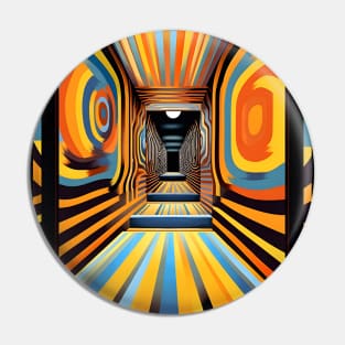 Optical Illusions - Rainbow Passage Pin