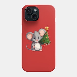 Xmas Tree Mouse Phone Case