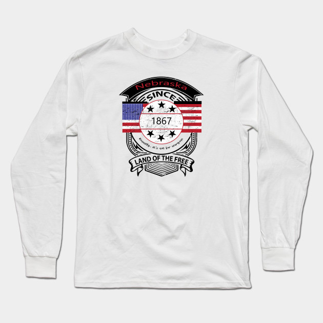 Nebraska Shirts Nebraska Long Sleeve T Shirt Teepublic