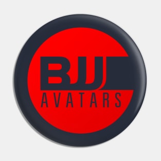 BJJ AVATARS LOGO Pin