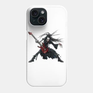 Demon of Rock: The Shredding Dead Phone Case