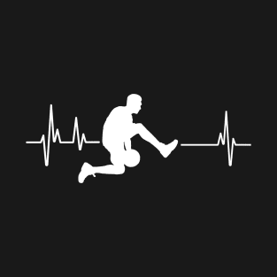 Basketball Heartbeat Shirt T-Shirt