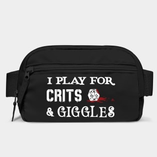 Crits and Giggles - Dark Bag