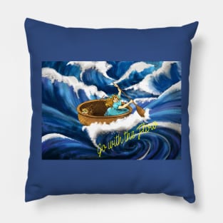 Go with the Flow Pillow