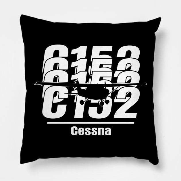 Cessna 152 Pillow by Aviation Designs