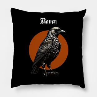 Raven Pillow