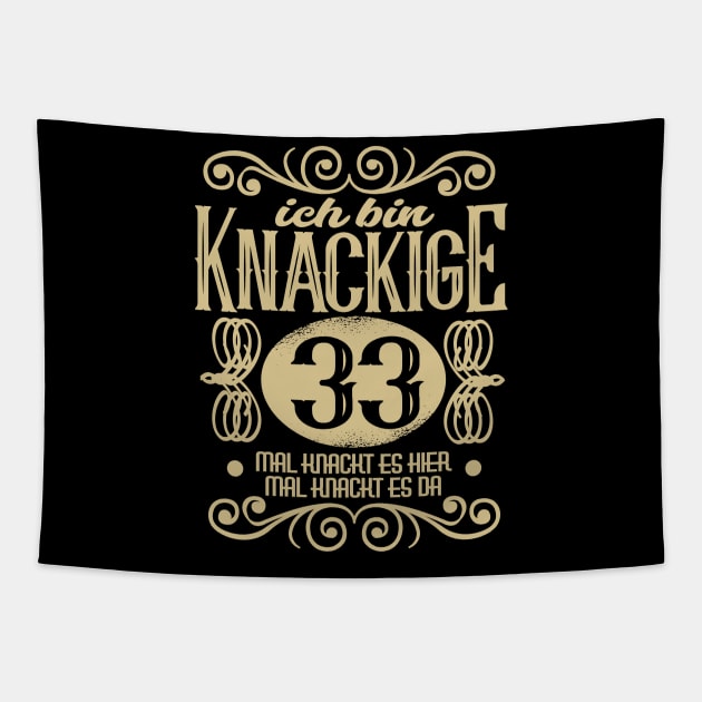 33. Geburtstag Frauen Tapestry by HBfunshirts