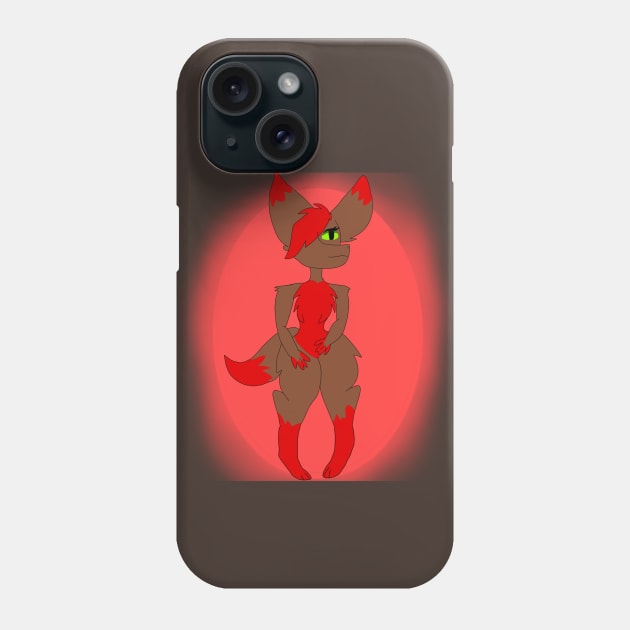 scarlet Phone Case by Scarlet Raptor