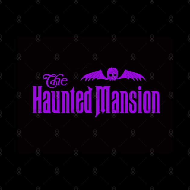 HAUNTED MANSION - Logo - Purple by vampsandflappers