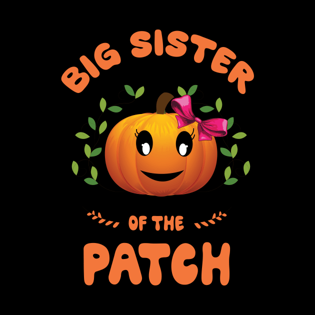 Sister of the patch funny Halloween costume family group matching family t shirt. by MaryMary