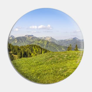 SCENERY 88 - Mountainous Landform Forest Nature Wilderness Pin