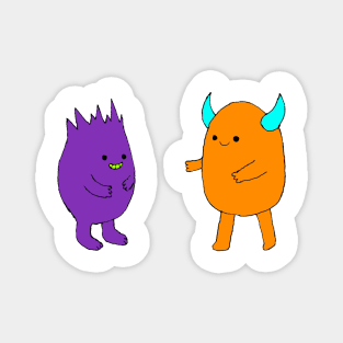 Cute Monsters Magnet