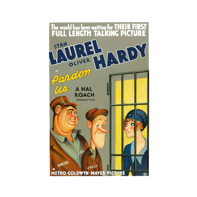 Laurel & Hardy - Pardon Us by RockettGraph1cs