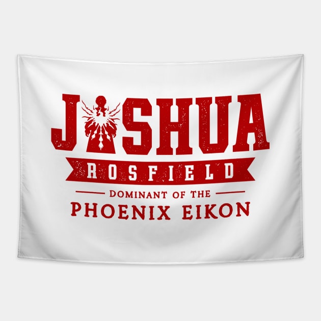 Joshua Rosfield Phoenix Eikon Emblem Tapestry by Lagelantee