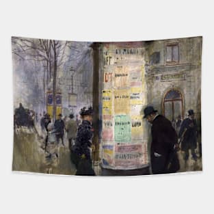 The Morris Column by Jean Beraud Tapestry