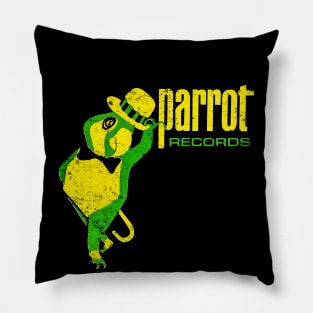 Parrot Records Pillow