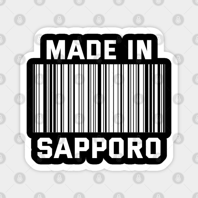 Made in Sapporo Magnet by OrangeBasket