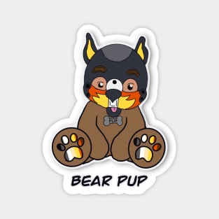 Bear pup pride Magnet