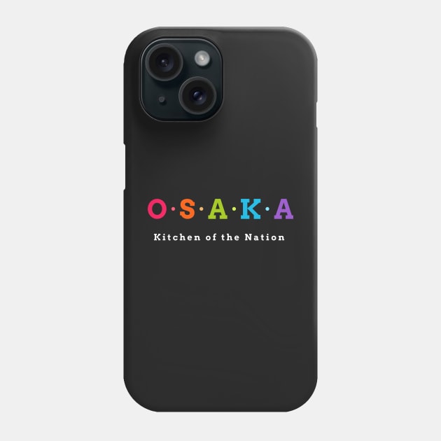 Osaka, Japan. Kitchen of the Nation Phone Case by Koolstudio