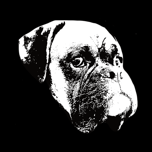 Boxer Dog - Boxer Christmas Gifts by DoggyStyles