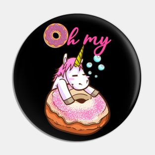 oh my donut Pin