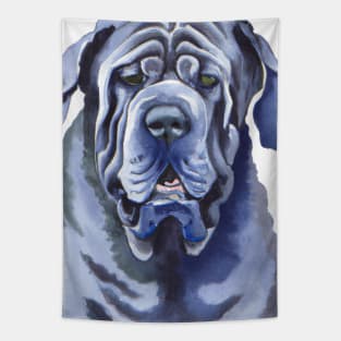 Neapolitan Mastiff Watercolor - Dog Lovers Tapestry