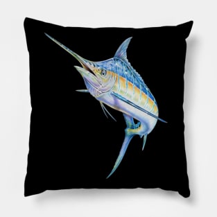 Blue Marlin Pillow