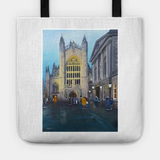 Bath Abbey at Dusk Tote