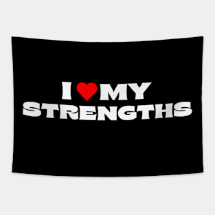 I Love My Strengths Tapestry