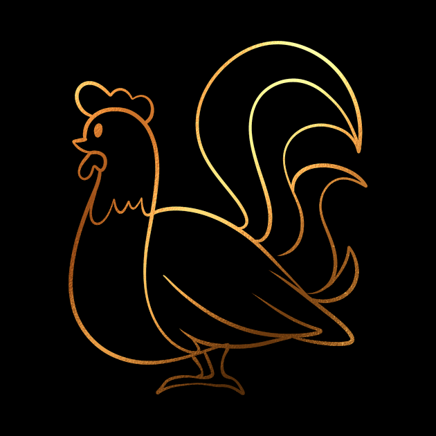 Rooster Pattern by darklightlantern@gmail.com