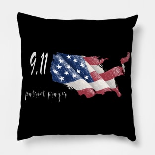 Patriot Day 9.11 Never Forget Pillow