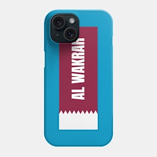 Al Wakrah City in Qatar Flag Phone Case