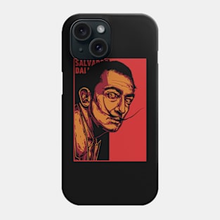 Salvador Dali Pop Art Phone Case