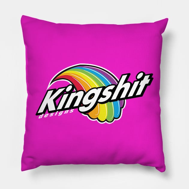 skittlez kingshit designs atlanta Pillow by KingShit