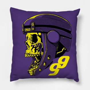 Motorball Skull 99 v2 Pillow