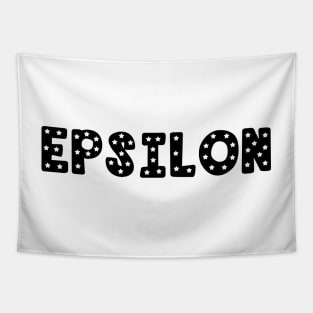 Epsilon Star Letters Tapestry