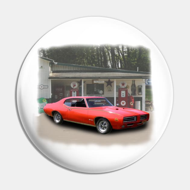 1969 Pontiac GTO Judge Pin by Permages LLC